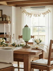 Eloise Scallop Glass Shade Vintage-Inspired Table Lamp for Bedroom and Living Room Accent Lighting